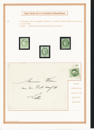1849-1944, Collection de France très joliment montée