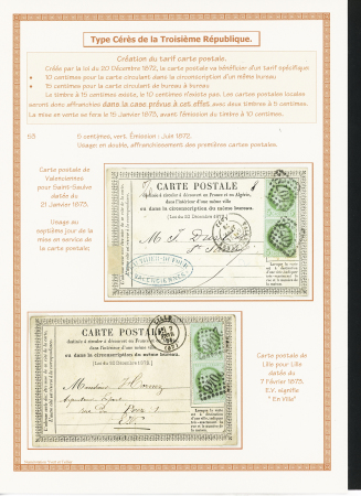 1849-1944, Collection de France très joliment montée