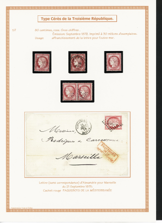 1849-1944, Collection de France très joliment montée