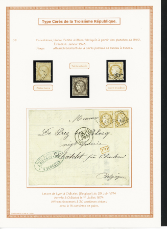 1849-1944, Collection de France très joliment montée