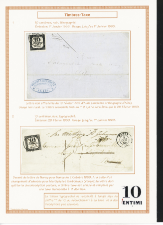 1849-1944, Collection de France très joliment montée