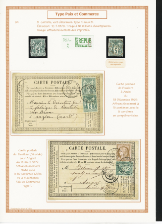 1849-1944, Collection de France très joliment montée