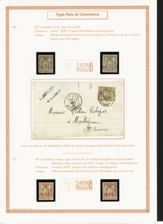 1849-1944, Collection de France très joliment montée