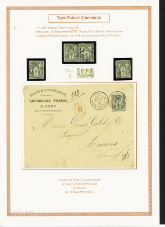 1849-1944, Collection de France très joliment montée