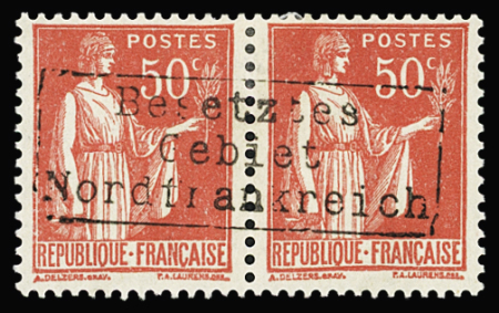 N°6 50c rose rouge, Coudekerque, neuf * avec càd Coudekerque