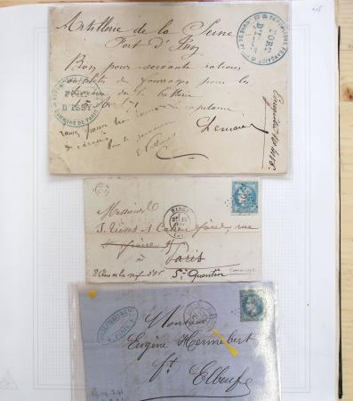 1731-1999 Collection de France rangé par thématique, commençant par la classeurs sur ST. Amand, révolution, puis la section classique avec N°6