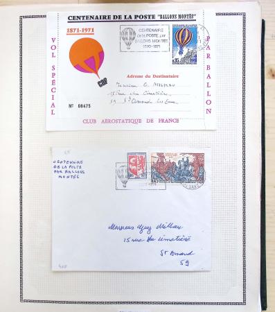 1731-1999 Collection de France rangé par thématique, commençant par la classeurs sur ST. Amand, révolution, puis la section classique avec N°6
