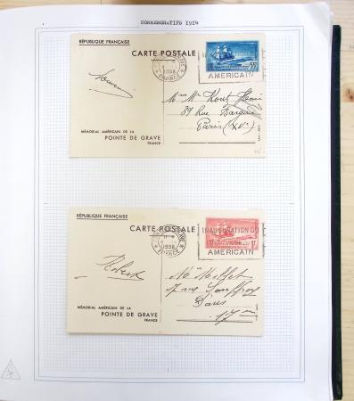 1731-1999 Collection de France rangé par thématique, commençant par la classeurs sur ST. Amand, révolution, puis la section classique avec N°6
