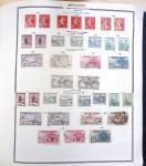 1731-1999 Collection de France rangé par thématique, commençant par la classeurs sur ST. Amand, révolution, puis la section classique avec N°6