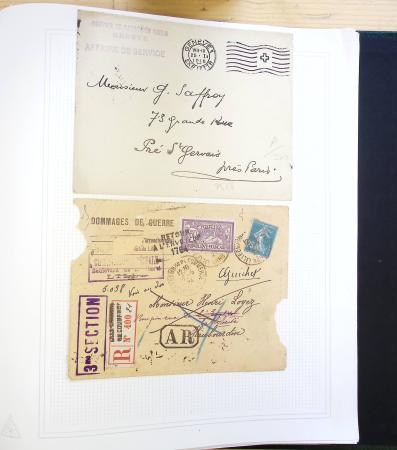 1731-1999 Collection de France rangé par thématique, commençant par la classeurs sur ST. Amand, révolution, puis la section classique avec N°6