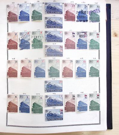1731-1999 Collection de France rangé par thématique, commençant par la classeurs sur ST. Amand, révolution, puis la section classique avec N°6