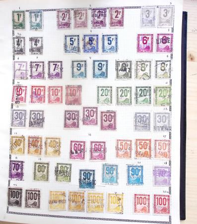 1731-1999 Collection de France rangé par thématique, commençant par la classeurs sur ST. Amand, révolution, puis la section classique avec N°6