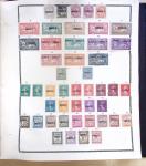 1731-1999 Collection de France rangé par thématique, commençant par la classeurs sur ST. Amand, révolution, puis la section classique avec N°6