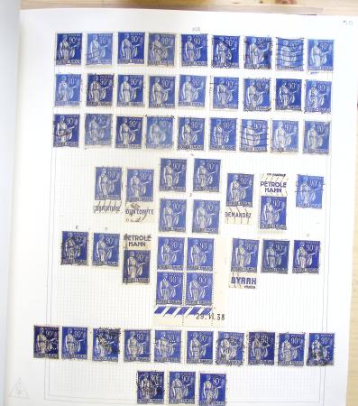 1731-1999 Collection de France rangé par thématique, commençant par la classeurs sur ST. Amand, révolution, puis la section classique avec N°6