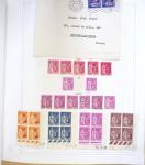 1731-1999 Collection de France rangé par thématique, commençant par la classeurs sur ST. Amand, révolution, puis la section classique avec N°6