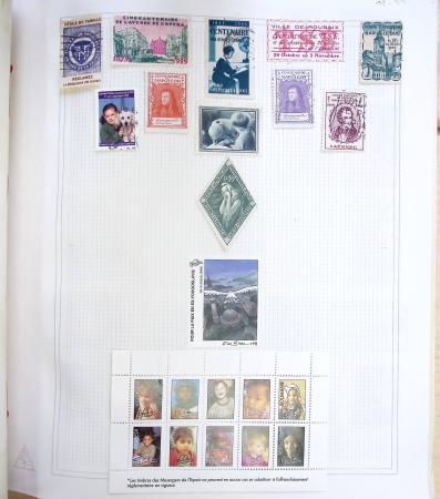 1731-1999 Collection de France rangé par thématique, commençant par la classeurs sur ST. Amand, révolution, puis la section classique avec N°6