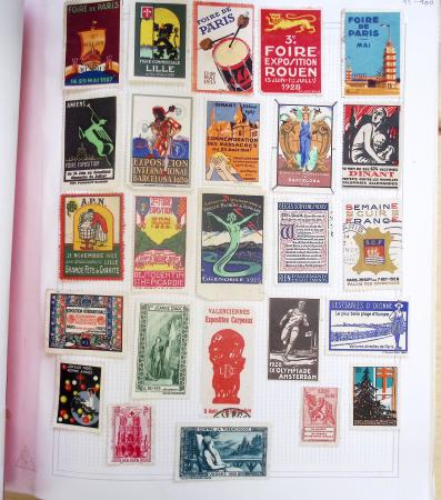 1731-1999 Collection de France rangé par thématique, commençant par la classeurs sur ST. Amand, révolution, puis la section classique avec N°6