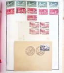 1731-1999 Collection de France rangé par thématique, commençant par la classeurs sur ST. Amand, révolution, puis la section classique avec N°6