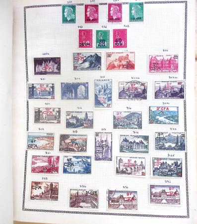 1731-1999 Collection de France rangé par thématique, commençant par la classeurs sur ST. Amand, révolution, puis la section classique avec N°6