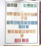 1731-1999 Collection de France rangé par thématique, commençant par la classeurs sur ST. Amand, révolution, puis la section classique avec N°6