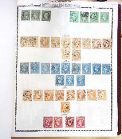 1731-1999 Collection de France rangé par thématique, commençant par la classeurs sur ST. Amand, révolution, puis la section classique avec N°6