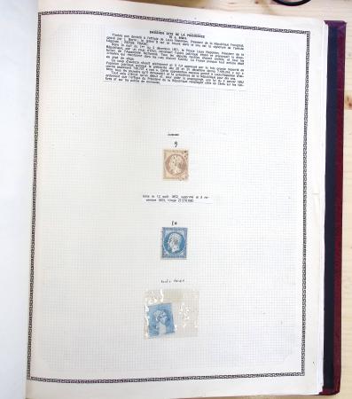 1731-1999 Collection de France rangé par thématique, commençant par la classeurs sur ST. Amand, révolution, puis la section classique avec N°6