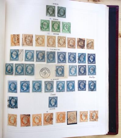 1731-1999 Collection de France rangé par thématique, commençant par la classeurs sur ST. Amand, révolution, puis la section classique avec N°6