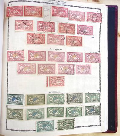 1731-1999 Collection de France rangé par thématique, commençant par la classeurs sur ST. Amand, révolution, puis la section classique avec N°6
