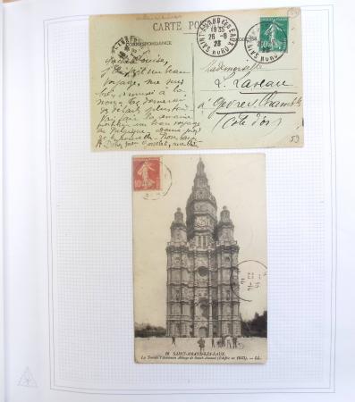 1731-1999 Collection de France rangé par thématique, commençant par la classeurs sur ST. Amand, révolution, puis la section classique avec N°6
