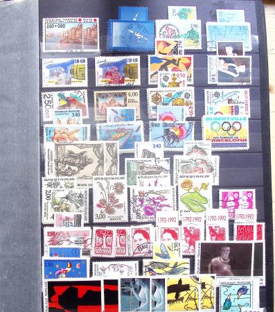 1731-1999 Collection de France rangé par thématique, commençant par la classeurs sur ST. Amand, révolution, puis la section classique avec N°6
