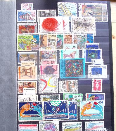 1731-1999 Collection de France rangé par thématique, commençant par la classeurs sur ST. Amand, révolution, puis la section classique avec N°6