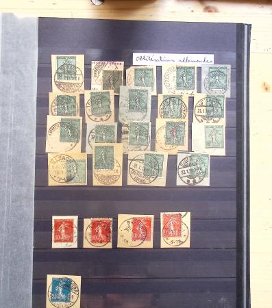 1731-1999 Collection de France rangé par thématique, commençant par la classeurs sur ST. Amand, révolution, puis la section classique avec N°6