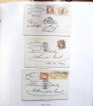 1731-1999 Collection de France rangé par thématique, commençant par la classeurs sur ST. Amand, révolution, puis la section classique avec N°6