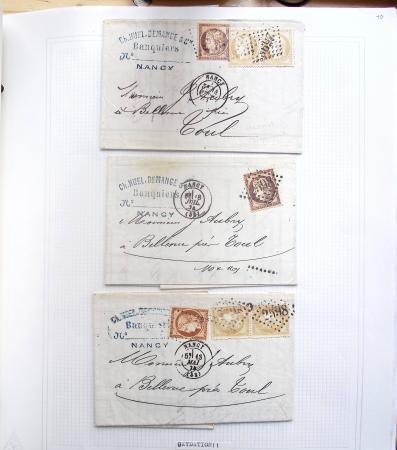 1731-1999 Collection de France rangé par thématique, commençant par la classeurs sur ST. Amand, révolution, puis la section classique avec N°6
