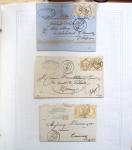 1731-1999 Collection de France rangé par thématique, commençant par la classeurs sur ST. Amand, révolution, puis la section classique avec N°6