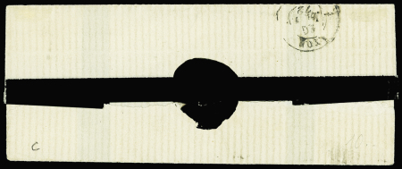 1866-1871, Sélection de 5 lettres dont n°20 seul, n°20