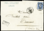 1866-1871, Sélection de 5 lettres dont n°20 seul, n°20