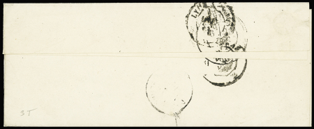 1866-1871, Sélection de 5 lettres dont n°20 seul, n°20