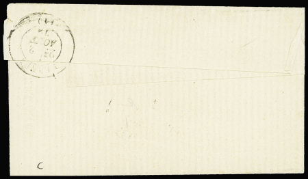 N°35 5c vert pâle sur bleu en paire + n°59 10c bistre