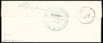 N°36 10c bistre-jaune en paire obl. étoile 33 et CàD T17 Paris/Bd. de l''Hôpital 9 août 1871