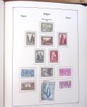 1849-1993, Belle Collection de Belgique en 4 classeurs Kabe, dont N°150/163*, 165/178*, BF 1*