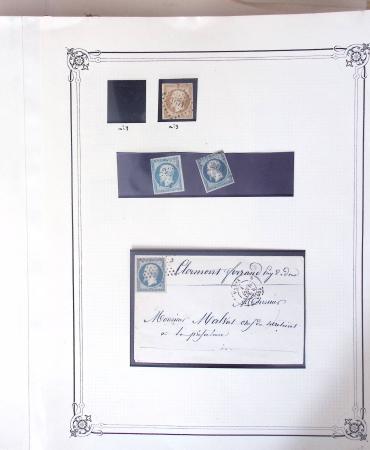1852-1960 Lot de France mixe, dont classique en quantité multiple avec obl, dont N°25/26 en bloc de 4 * sections timbres publicitaires, fiscaux, colis postaux. Belle découverte en perspective