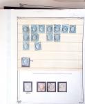 1852-1960 Lot de France mixe, dont classique en quantité multiple avec obl, dont N°25/26 en bloc de 4 * sections timbres publicitaires, fiscaux, colis postaux. Belle découverte en perspective