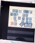 1852-1960 Lot de France mixe, dont classique en quantité multiple avec obl, dont N°25/26 en bloc de 4 * sections timbres publicitaires, fiscaux, colis postaux. Belle découverte en perspective