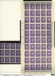 1944, Importante collection de timbres de la libération