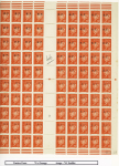 1944, Importante collection de timbres de la libération