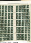 1944, Importante collection de timbres de la libération