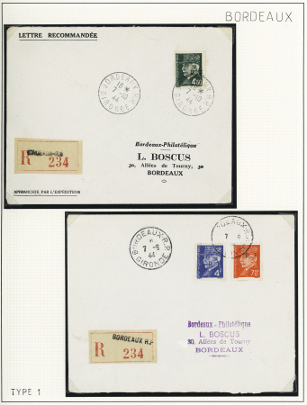 1944, Importante collection de timbres de la libération