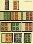 1944, Importante collection de timbres de la libération