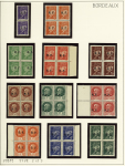 1944, Importante collection de timbres de la libération